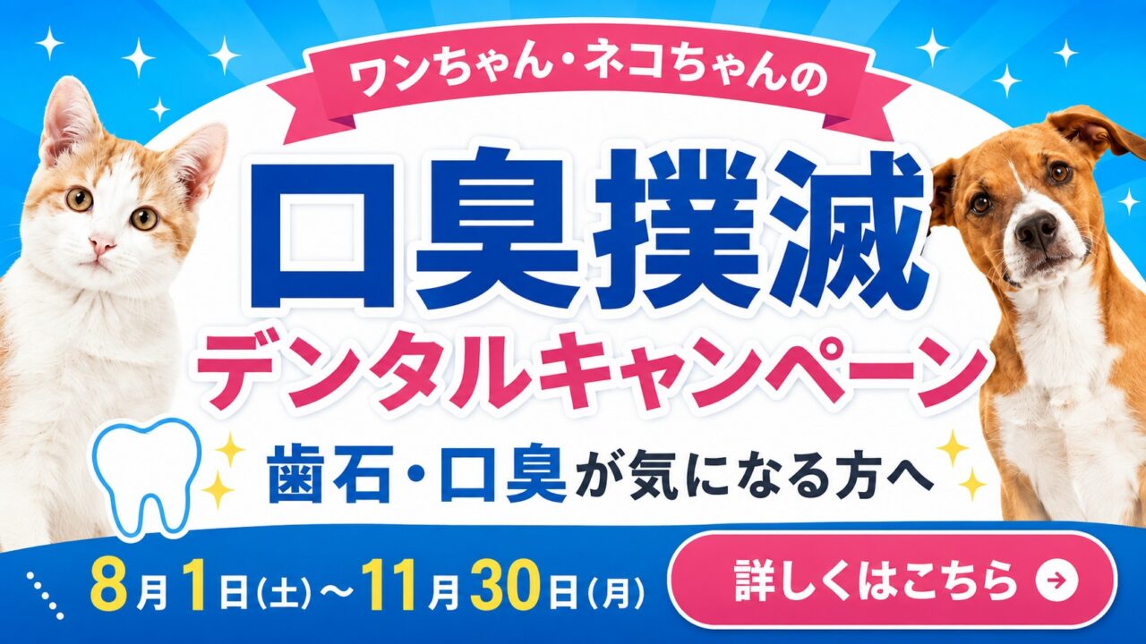 口臭撲滅バナー
